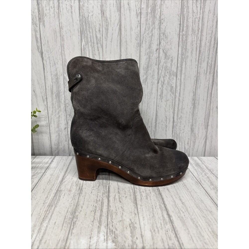 Womens Size 9 Ugg Australia Lynnea Suede Boots Gray